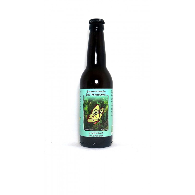 Vente en ligne et livraison en france, bière blanche Exploratrice brasserie les funambules Vente en ligne et livraison en france, bière blanche Exploratrice brasserie les funambules