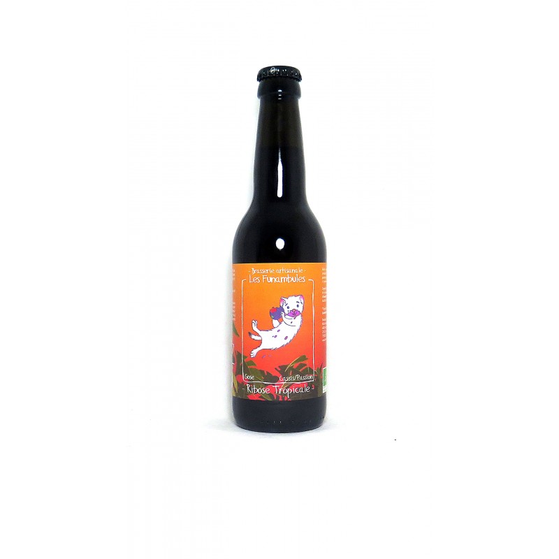 Vente en Ligne de la bière gose Ribose Tropicale de la brasserie les funambules Vente en Ligne de la bière gose Ribose Tropicale de la brasserie les funambules
