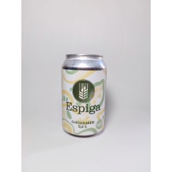 brasserie Espiga ginger beer à 0%