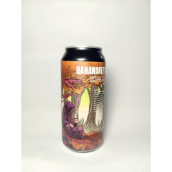 Bière Bananaretto en cannette 44cl de la brasserie Arcka, imperial stout banane et amande